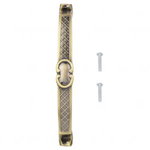 Poignee de tiroir d'armoire vintage europeenne en alliage de zinc bronze, poignee de traction pour armoire 2043 - Neuf