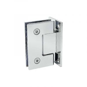 Promotion d'hiver,charnière de porte en verre sans cadre en acier inoxydable,charnière de salle de douche à double sens de porte en verre (clip de soudage de 4 mm,90 degrés,304 lumières) - Neuf