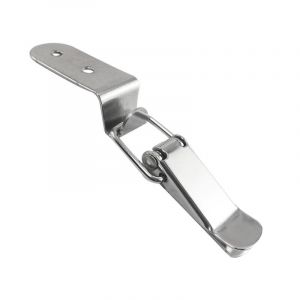 Pack de 4 Basculer le Loquet, le Levier de verrouillage, clapet à Ressort, en Acier Inoxydable Basculer le Loquet pour Outil de Poitrine, le Levier de Verrouillage, Tiroir, boîte à outils, un Placard, une Armoire, Boîte de - Neuf