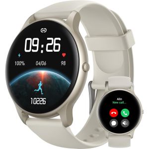 Montre Connect&eacute;e Homme Femme avec Appels Bluetooth, Montre Sport avec 100+ Sportifs, &Eacute;tanche IP68, Moniteur Sommeil, Fr&eacute;quence Cardiaque, Podom&egrave;tre, Smartwatch pour Android & iOS, SPROD1 - Neuf