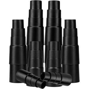 8 Pcs Adaptateurs Pour Tuyau, 25Mm À 42Mm, Pvc, Noir, Embout De Tuyau Aspirateur Accessoires Pour Aspirateurs[SSE7113013] - Neuf