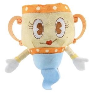 Peluche Cuphead, jouets en peluche, poupee, Mugman, tete de marionnette, roi des des, diable, doux -1 - Neuf