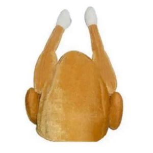 Chapeaux de dinde,chapeau de cuisse de poulet en peluche électrique drôle - Neuf