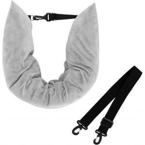 KALANKA-Oreiller de Voyage, Coussin Tour de Cou Voyage Avion, Coussin Cou Voyage, Oreiller de Voyage &agrave; Remplir, Oreiller de Voyage Multifonctionnel en Forme de U, pour L'avion, La Voiture et La Maiso - Neuf