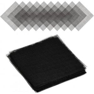 ERYI-50Pcs Pad De Fleur Pots De Fleurs En Mesh,Trou De Pot De Fleur Tapis En Maille,Pot De Fleurs Tapis De Jardinage,Pad Écrans Trou De Drainage Mesh Mat Respirante Pour Plantes Jardin (10X10Cm) - Neuf