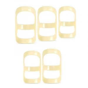 5 Pcs Attelle De Doigt De D&eacute;clenchement, Soutien Et Protection Pour L'arthrite, Redressage Des Doigts, Attelle De Doigt Maillet - Neuf