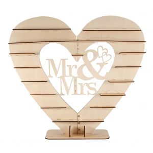 Support a chocolat en forme de cour, etagere a desserts, decoration de fete de mariage (#2) - Neuf