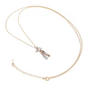 Collier Pendentif ??Etreinte De L'amoureux???: Collier Pendentif Innovant Pour Couple, Cadeau De Saint-Valentin Pour Homme Et Femme - Neuf