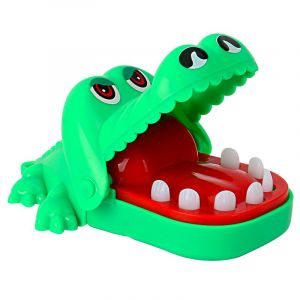 (Vert) Mini Jeu De Dentiste Crocodile Affam&eacute; - Neuf
