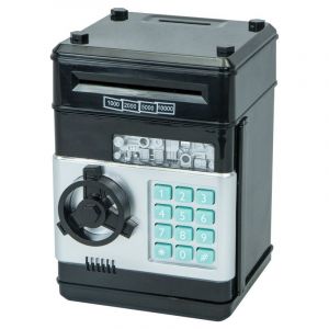 (F 13,5*13,5*19CM) Banque de sécurité pour enfants avec mot de passe d'empreinte digitale pour guichet automatique - Neuf