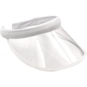 Kal-Visi&egrave;re Transparente En Plastique Color&eacute; - Protection Uv - Pour Femme - Chapeau D'&eacute;t&eacute; - Visi&egrave;re De Golf - Neuf