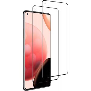CAUC-Protection D'&eacute;cran pour OnePlus 11, 2 Pi&egrave;ces Vitre Protection de Anti Rayures, Duret&eacute; 9, Transparent HD, Sans Bulless, Film - Neuf