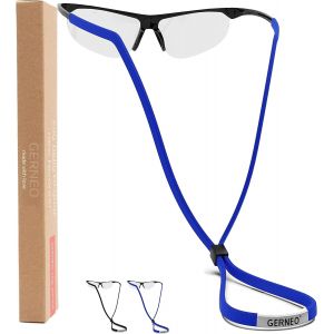 Cordon À Lunettes De Sport Fiable En Tissu - Cordon À Lunettes Imperméable Et Maintien Ferme Pour Lunettes De Sport, Lunettes De Soleil Et Lunettes De Lecture - Neuf