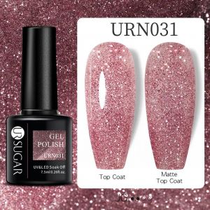 Ur Sugar 7.5ml Paillettes Uv Gel Vernis &Agrave; Ongles Paillettes Paillettes Tremper Uv Gel Vernis Color&eacute; Vernis &Agrave; Ongles Gel Bricolage Vernis &Agrave; Ongles.Urn031. - Neuf