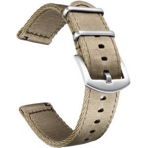Bracelet De Montre À Dégagement Rapide En Nylon Toile Pour Homme Femme 20mm 22mm.[U3668] - Neuf