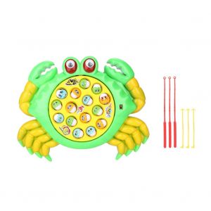 Jeu de peche interactif parent-enfant avec plateau rotatif et animaux de dessin anime - Neuf
