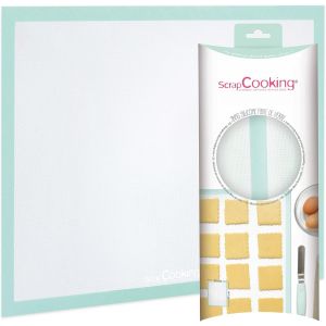 JEXNOVASHOP-Tapis de Cuisson en Silicone - Tapis Pâtissier Perforé 30 x 40 cm - Toile Fibre de Verre - Anti-Adhérent ¿ Pour Pâtisserie, Biscuits, Pizza, Quiches, Pains - Accessoire Cuisine - 3179 - Neuf