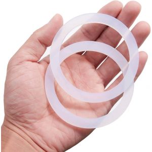8pi&egrave;ces de rechange en silicone de qualit&eacute; alimentaire (mieux que le caoutchouc) joint d'&eacute;tanch&eacute;it&eacute; pour les casseroles en aluminium de cafeti&egrave;re Moka Express Dama Espresso Bialetti 9 tasses - Neuf