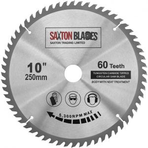 Lame de scie circulaire 250mm x 30mm x 60 Dents pour Festool TS55 Bosch Makita Dewalt - Neuf