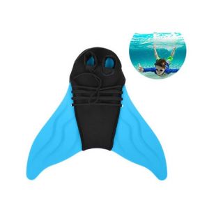 Palmes De Natation Queue De Sirène Pour Enfants - Palmes Monobloc Pour Le Plaisir Et L'entraînement, Confortables Et Durables, Parfaites Pour Les Jeunes Nageurs ! - Neuf
