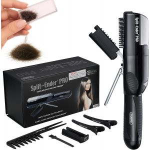Split Ender Pro Salon Tondeuse Professionnelle Sans Fil Pour Pointes Fourchues S&egrave;ches, Ab&icirc;m&eacute;es Et Cassantes Noire - Neuf