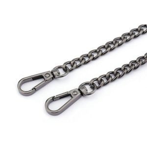 Bandouli&egrave;re Cha&icirc;ne De Rechange De 120 Cm Pour Sacs Bandouli&egrave;re, Sacs &Agrave; Main Et Pochettes - Cha&icirc;ne En M&eacute;tal Avec Boucles En Alliage De Zinc - Neuf