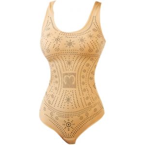 Body Shortie Sans Bretelles Pour Femmes, Vêtement Modelant Couture Avec Amovibles Brassière Transparente Soutien Gorge Dos Nu Soutien Gorge Sans Armature Rembourré Violet Femme Pour - Neuf