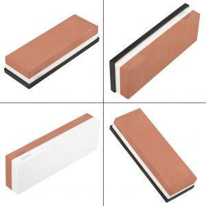 Aiguiseur De Couteaux De Cuisine Double Face En Corindon Blanc, Grain 1000 Et 3000 - Neuf