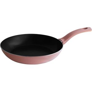 Subzonal-Prima Collection Fino - Po&ecirc;le En Aluminium Avec Rev&ecirc;tement Antiadh&eacute;sif &Agrave; 5 Couches Et Poign&eacute;e Anti-Br&ucirc;lure, &Oslash; 20 Cm, Convient &Agrave; Tous Les Feux Sauf L&iquest;Induction, Rose Coucher De Soleil - Neuf