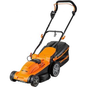 MEVRONISSHOP-LawnMaster M2EB1637M Tondeuse et tracteurs 1600W 37cm, 6 Hauteurs R&eacute;glable 20-70mm, 40L Bac de Ramassage 2 Ans de Garantie - Neuf