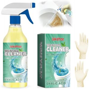 KAL-Nettoyant Wc Extra Puissant Produit Wc Nettoyant À L'Acide Oxalique Détartrant Wc Élimine Les Mauvaises Odeurs Anti-Calcaire & Anti-Tartre Pour Toilettes Égout Salle De Bains Nettoyage - Neuf