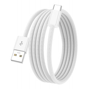 Carplay C&acirc;ble Charge Tress&eacute; Pour Iphone 16e 16 15,3a 18w 1m Tress&eacute; Carplay C&acirc;ble Usb A Vers Usb C Pour Apple Carplay & Android Auto,Chargeur Voiture Donn&eacute;es Pour Samsung A16 A06 A56 A05s Pixel 9 8a - Neuf