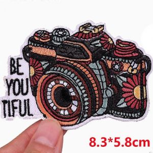La Gentillesse Est Magique/Dessin Animé Broderie Patch Lettre Patch Fer Sur Les Patchs Pour Vêtements Thermoadhésif Patchs Sur Les Vêtements Coudre Bricolage - Neuf