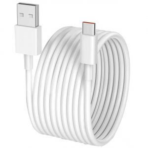 KALANKA-C&acirc;ble USB C D'extension Extra Long de 5M,Durable Synchronisation de Donn&eacute;es USB A vers USB C Type C C&acirc;ble de Charge pour Cam&eacute;ras de S&eacute;curit&eacute; CCTV Tablettes Appareils de S&eacute;curit&eacute; - Neuf