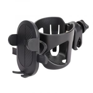 Un Nouveau Porte-Gobelet De Poussette Noir Deux En Un, Un Porte-Gobelet D'eau, Un Porte-Téléphone Portable, Un Porte-Gobelet De Bouteille De Lait, Un Porte-Gobelet Universel - Neuf