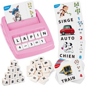 Mdy-Jouet Educatif Fille - Cadeau Garçon - Apprendre A Lire - Jeux De Societe Enfant 3-8 Ans Française Lettre - Neuf