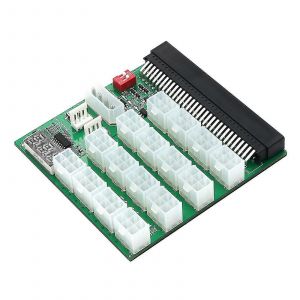 Version de mise à niveau Atx 16 x 6pin Alimentation Breakout Board Adaptateur de convertisseur 12v - Neuf