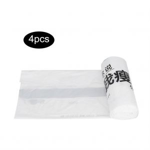 HJLIAN Sac poubelle de cuisine en plastique colore, 4 volumes, avec cordon de serrage - Neuf