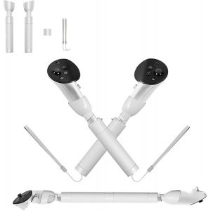 Extension De Poignée Pour Manette Meta Quest 3 / Quest Pro Vr - Autocollant D'Extension - Accessoire De Jeu De Golf[Z426] - Neuf