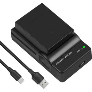 BLH-1 Batterie 2100mAh et Chargeur pour Olympus Om-D,EM-1 Mark 2,EM-1 Mark II,E-M1X - Neuf