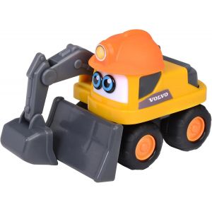 KAJGL-Abc Volvo Builder Team Véhicule De Chantier (12 Cm) À Partir De 1 An-Voiture Jouet Avec Effet De Mouvement-Jouet Pour Bébés Et Enfants À Partir De 12 Mois-3 Couleurs Assorties - - Neuf