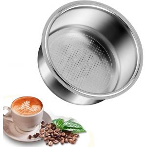 KAL-Panier Porte-Filtre &Agrave; Caf&eacute; De 51 Mm, Accessoires &Agrave; Caf&eacute; En Acier Inoxydable, Caf&eacute; Accessoires, Sans Pression Panier De Porte-Filtres, Accessoires Pour Machines &Agrave; Expresso - Neuf