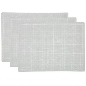 Lot de 3 tapis de decoupe pour modele en cuir, tampon de gravure, planche a echelle, film artisanal, auto-restauration - Neuf