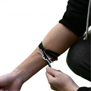 Lutte Garrot Garrot Élastique Bandage Outil Pour Contrôler Le Saignement - Idéal Pour La Maison, Le Sport, La Randonnée, Outdoor, Camping - Neuf