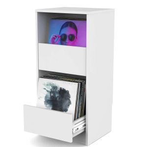 Glorious Vinyl Vault White meuble pour vinyles - Neuf