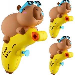 Kal-Lot De 3 Pistolet A Eau Capybara, Mini Pistolets &Agrave; Eau Pour Enfant, Pistolets Et Fusils &Agrave; Eau Cadeaux Pour Gar&ccedil;ons Filles - Neuf