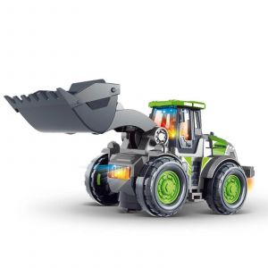 Hot Remote Control Car Toy Cars Simulation Electric Sound and Universal Excavator Bulldozer Engineering Car Lighting Music Children'S Toys Birthday Gi - Neuf