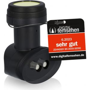 LETNERNY-[ Test Tr&egrave;s Bien * ] Lnb Double Avec Blindage Lte Et Protection Solaire Uv, Lnb Num&eacute;rique 2 Voies 4K Pour 2 Participants, Pour R&eacute;cepteur Satellite Tv, Lnc Hd, Pour Parabole Satellite - Neuf