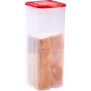 Chenquansarl-Boite A Pain Plastique, Boîte De Rangement Pour Pain, Récipient À Pain, Boîte À Pain Avec Couvercle, Récipient À Sandwich, Rangement Pour Pain Frais, Boîte Hermétique Alimentaire - Neuf