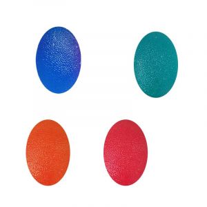 Lot De 4 Balles D'exercice Pour Les Mains, Balle Anti-Stress, Renforcement Musculaire, Rééducation Des Doigts Et Des Poignets, Thérapie Contre L'arthrite, Silicone, 4 Résistances - Neuf